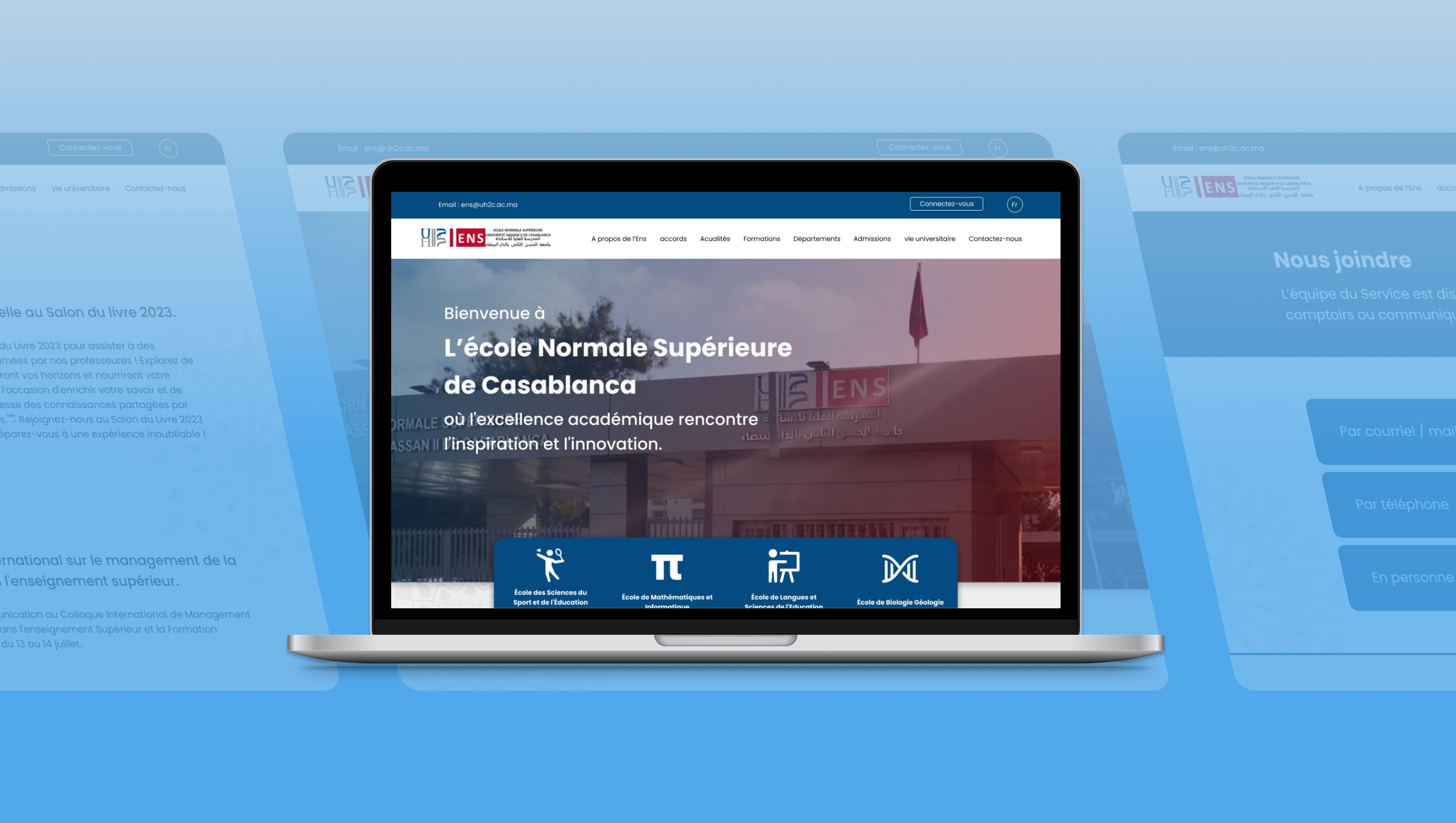 Redesign ENS Casablanca